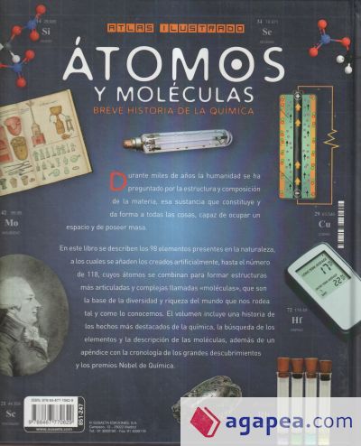 Atlas Ilustrado. Átomos y moléculas. Breve historia de la química Atlas Ilustrado. Átomos y moléculas. Breve historia de la química