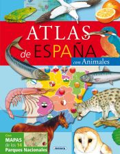 Portada de Atlas Infantiles. Atlas de España con animales