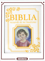 Portada de Biblia recuerdo de mi bautismo