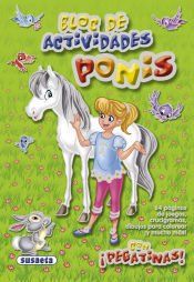 Portada de Bloc de actividades. Ponis