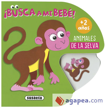 Busca a mi bebé. Animales de la selva