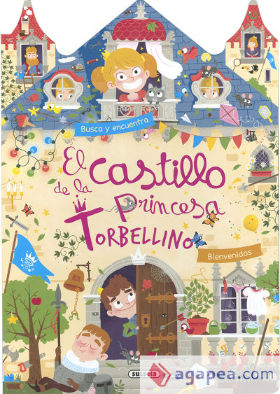 Busca y encuentra en el castillo. El castillo de la princesa Torbellino