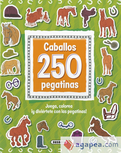 Caballos 250 pegatinas