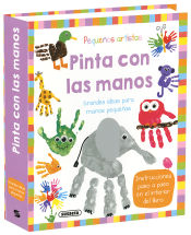 Portada de Caja de manualidades. Pinta con las manos