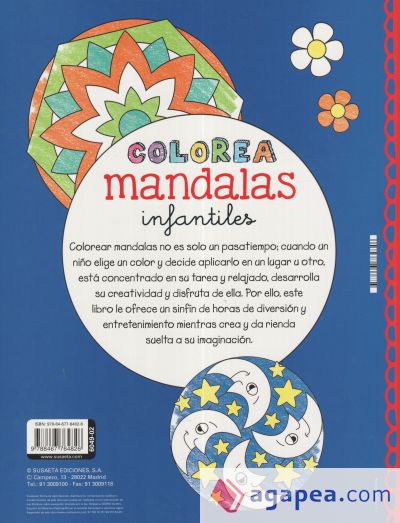 Colorea Mandalas Infantiles