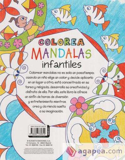 Colorea Mandalas Infantiles