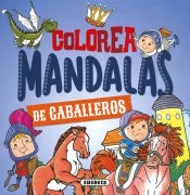 Portada de Colorea mandalas. Colorea mandalas. Flores y mariposas