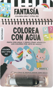 Portada de Colorea y sorpréndete. Fantasía