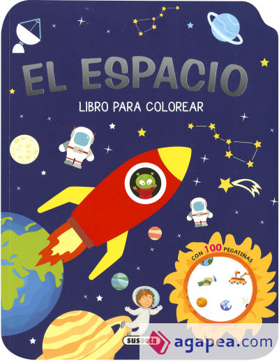 Colores y pegatinas. El espacio