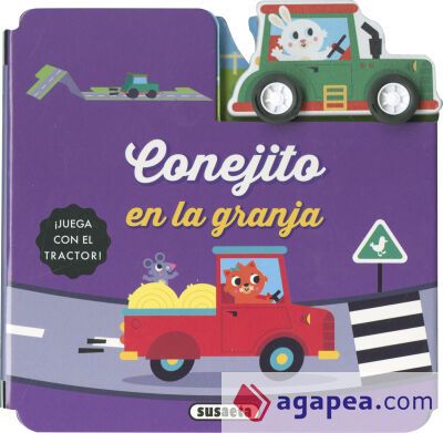 Conejito en la granja