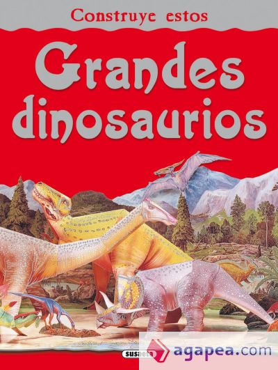 Construcciones Recortables. Grandes dinosaurios