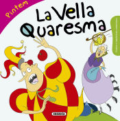 Portada de Contes i tradicions catalanes colorir. La Vella Quaresma