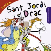 Portada de Contes i tradicions catalanes colorir. Sant Jordi i el Drac