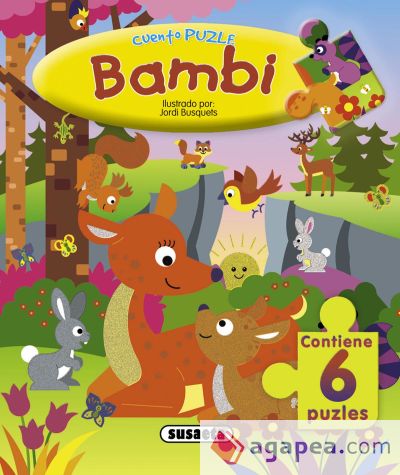 Cuento Puzle. Bambi