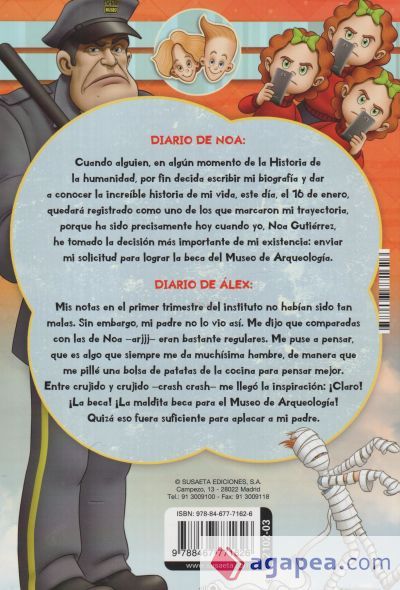 Diarios cruzados de Noa y Alex. Becarios en el Museo de Arqueología Diarios cruzados de Noa y Alex. Becarios en el Museo de Arqueología