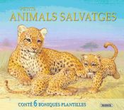 Portada de Dibuixa amb plantilles. Petits animals salvatges