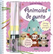 Portada de Diseña y crea. Animales de punto