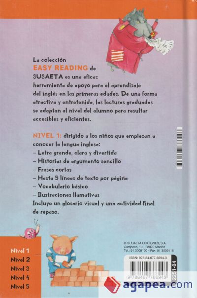 Easy Reading - Nivel 1. The Three Little Pigs