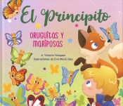 Portada de El Principito. Oruguitas y mariposas