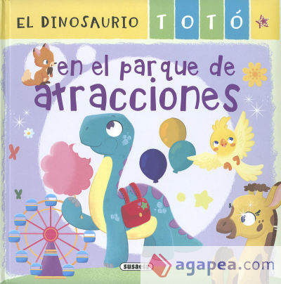 El dinosaurio Totó. El dinosaurio Totó en el parque de atracciones