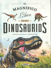 Portada de El magnífico libro de los dinosaurios