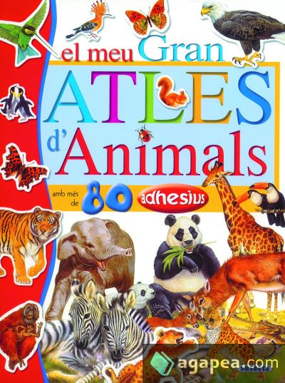 El meu gran atles d'animals amb adhesìus