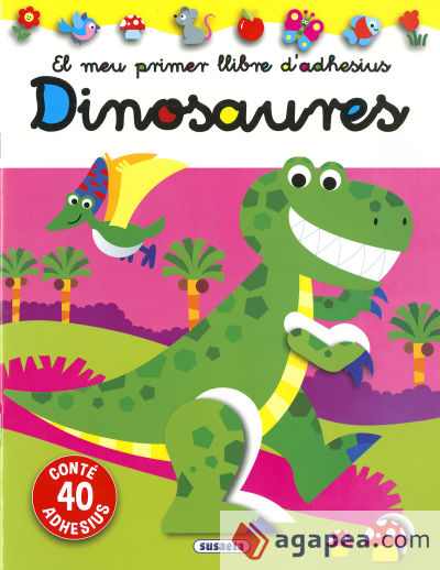 El meu primer llibre d’adhesius. Dinosaures