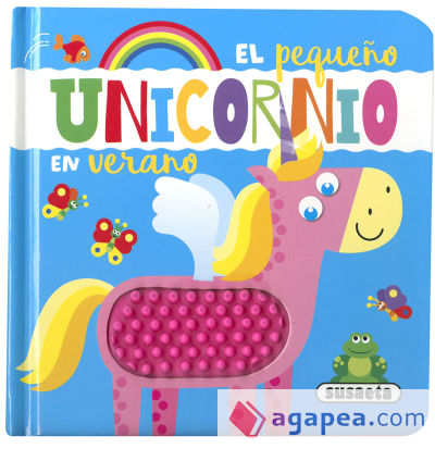 El pequeño unicornio en verano