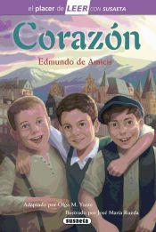 Portada de El placer de LEER con Susaeta - nivel 4. Coraz&oacute;n
