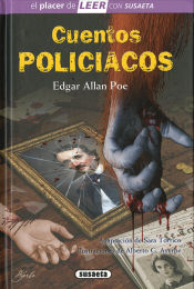 Portada de El placer de LEER con Susaeta - nivel 4. Cuentos policiacos de Edgar Allan Poe