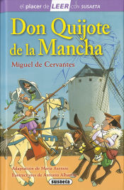 Portada de El placer de LEER con Susaeta - nivel 4. Don Quijote de la Mancha