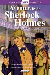 Portada de El placer de LEER con Susaeta - nivel 4. Las aventuras de Sherlock Holmes