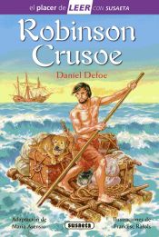 Portada de El placer de LEER con Susaeta - nivel 4. Robinson Crusoe