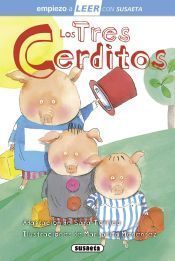 Portada de Empiezo a LEER con Susaeta - nivel 1. Los tres cerditos