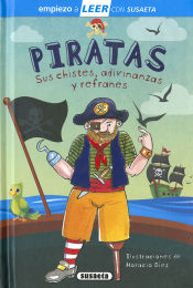 Portada de Empiezo a LEER con Susaeta - nivel 1. Piratas. Sus chistes, adivinanzas y canciones