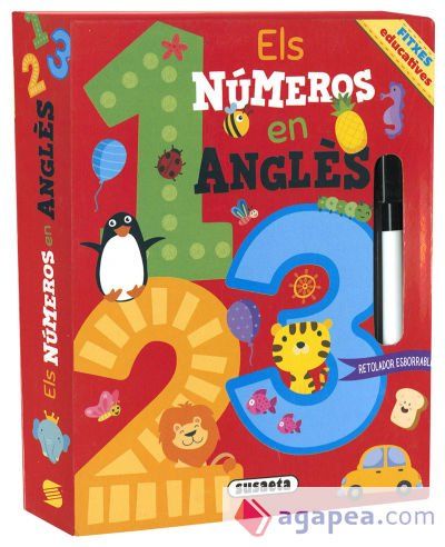 Fitxes educatives. Els n&uacute;meros en angl&egrave;s