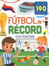Portada de Fútbol de récord con pegatinas