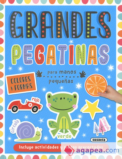 Grandes pegatinas. Colores y formas