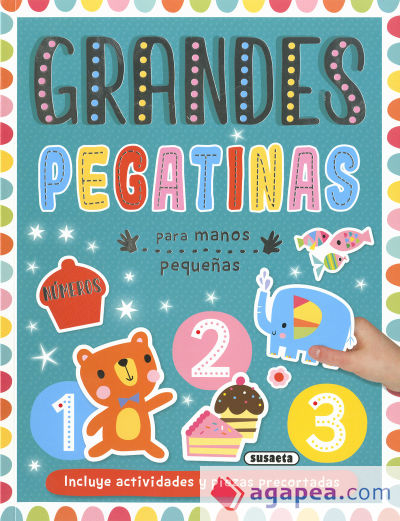 Grandes pegatinas. Números