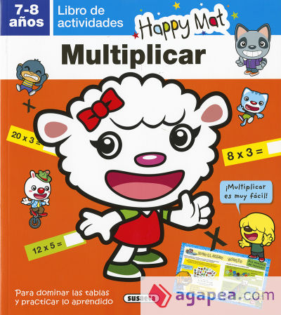 Happy Mat. Multiplicar (7-8 años)