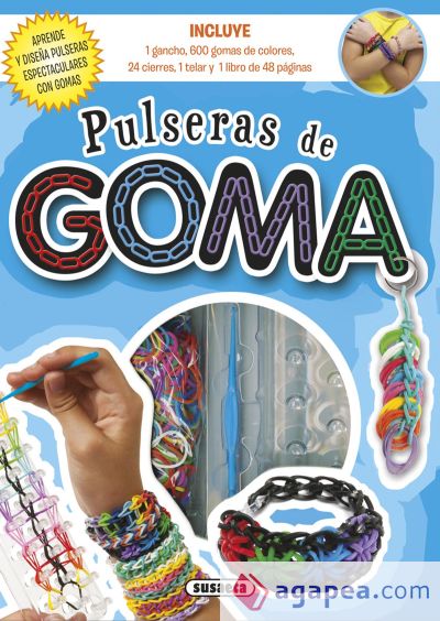 Hecho a mano. Pulseras de goma