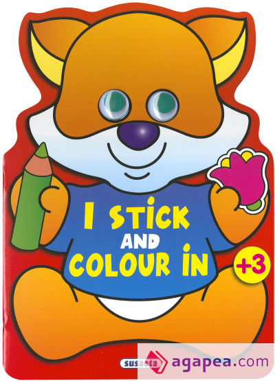 I stick and colour in 1