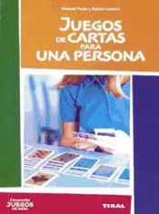 Portada de Juegos de cartas para una persona