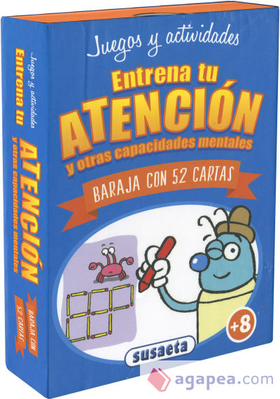 Juegos y actividades con cartas. Entrena tu atención y otras capacidades mentales