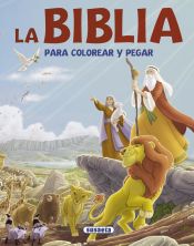 Portada de La Biblia para colorear y pegar