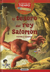 Portada de La máquina del tiempo. El tesoro del rey Salomón