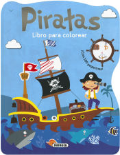 Portada de Láminas y pegatinas. Piratas