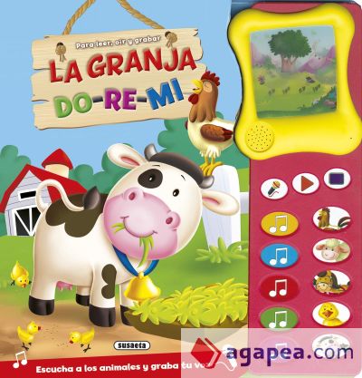 Lee, escucha y graba. La granja DO-RE-MI