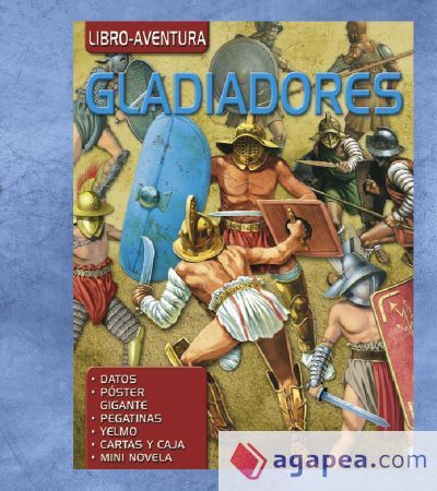 Libro - aventura. Gladiadores