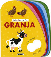 Portada de Libro con asa. Animales de la granja